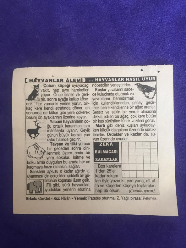 27 Ekim 2001 Takvim Yaprağı - Nostalji Koleksiyonluk Takvim Yaprağı B - Resim 2