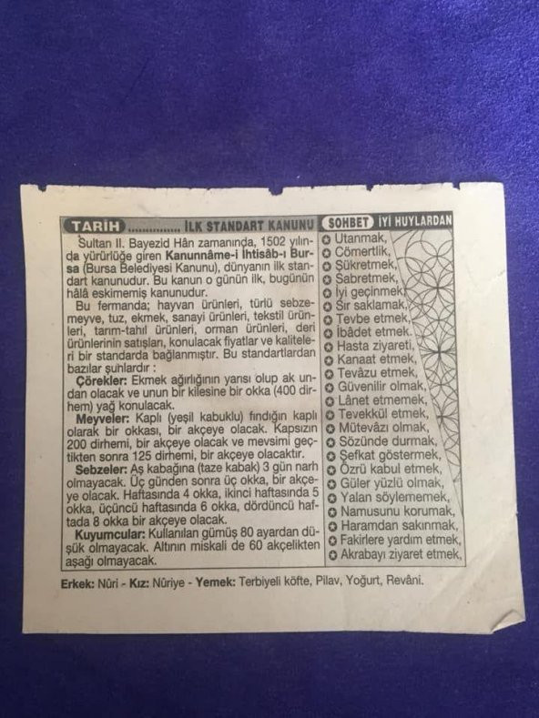 28 Nisan 2001 Takvim Yaprağı - Nostalji Koleksiyonluk Takvim Yaprağı B - 2