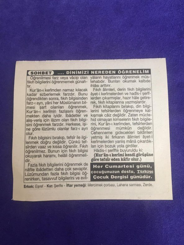 23 Kasım 2001 Takvim Yaprağı - Nostalji Koleksiyonluk Takvim Yaprağı B - Resim 2