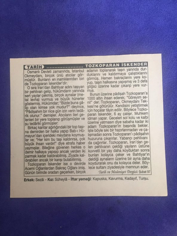 3 Aralık 2001 Takvim Yaprağı - Nostalji Koleksiyonluk Takvim Yaprağı B - Resim 2