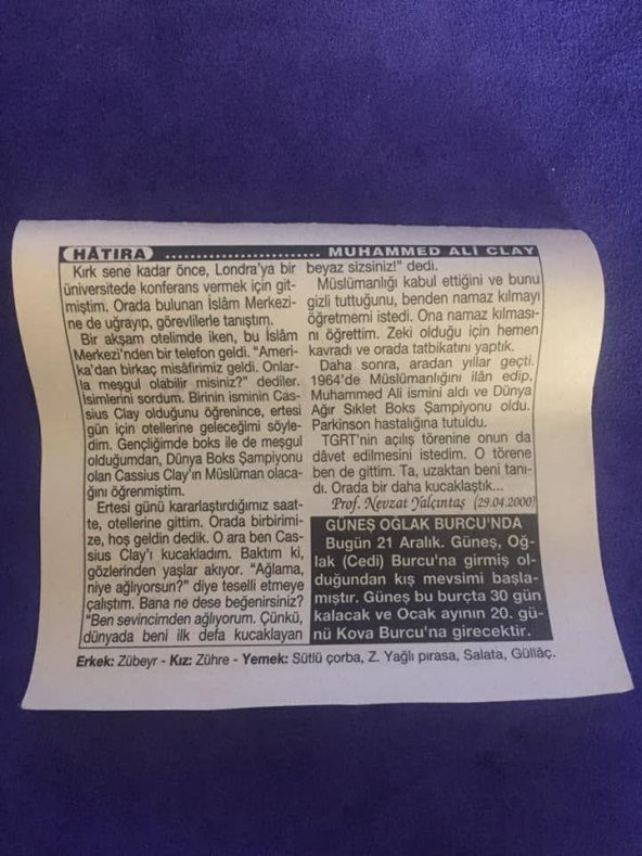 21 Aralık 2001 Takvim Yaprağı - Nostalji Koleksiyonluk Takvim Yaprağı B - Resim 2