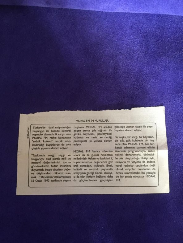 15 Ocak 2007 Takvim Yaprağı - Nostalji Koleksiyonluk Takvim Yaprağı B - Resim 2