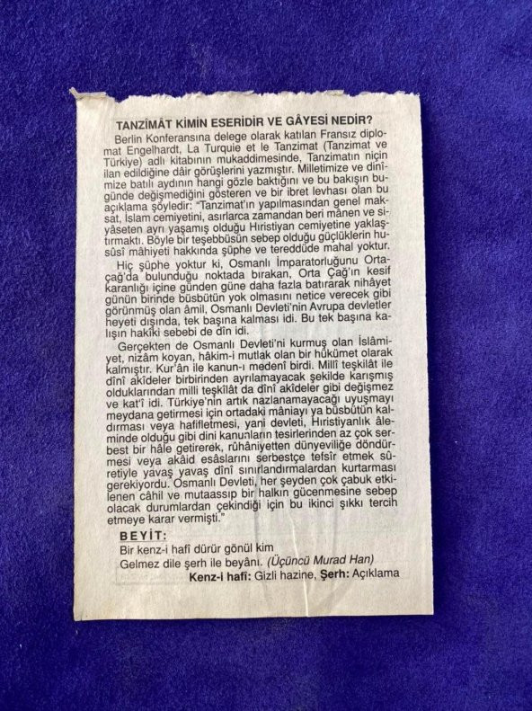 4 Kasım 2006 Takvim Yaprağı - Nostalji Koleksiyonluk Takvim Yaprağı - 2