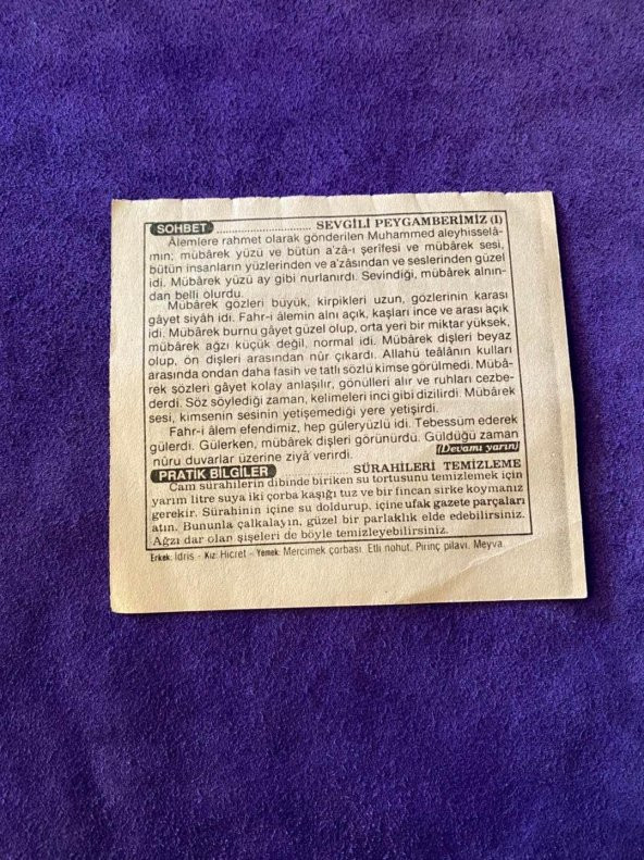 17 Mayıs 1990 Takvim Yaprağı - Nostalji Koleksiyonluk Takvim Yaprağı - 2