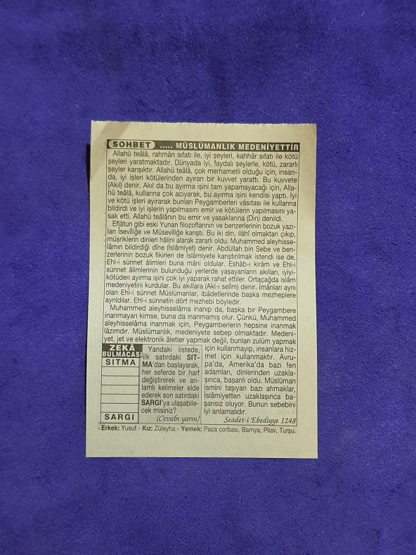 15 Şubat 2003 Takvim Yaprağı - Nostaljik Koleksiyonluk Takvim Yaprağı - Resim 2