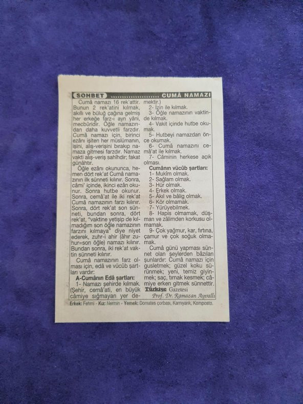 25 Nisan 2003 Takvim Yaprağı - Nostaljik Koleksiyonluk Takvim Yaprağı - Resim 2