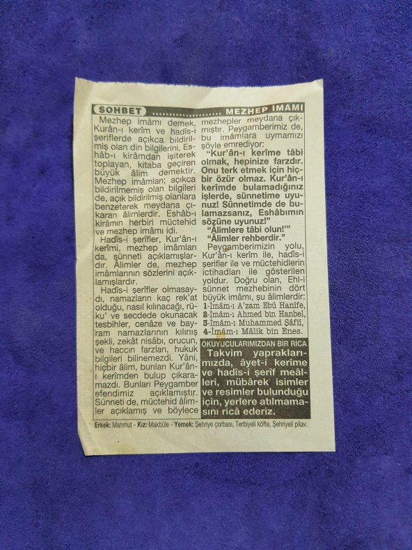 9 Mayıs 2003 Takvim Yaprağı - Nostaljik Koleksiyonluk Takvim Yaprağı - Resim 2