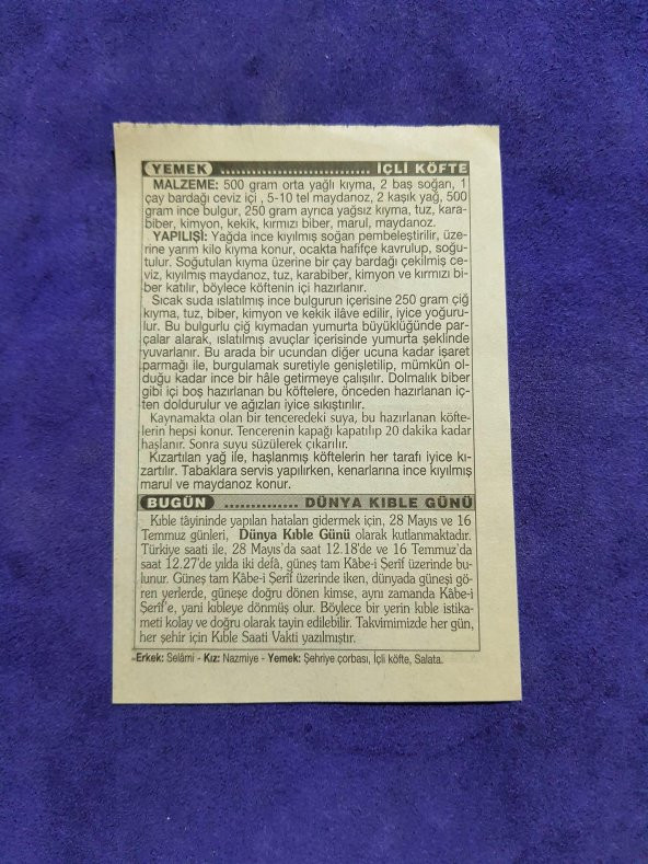 28 Mayıs 2003 Takvim Yaprağı - Nostaljik Koleksiyonluk Takvim Yaprağı - Resim 2