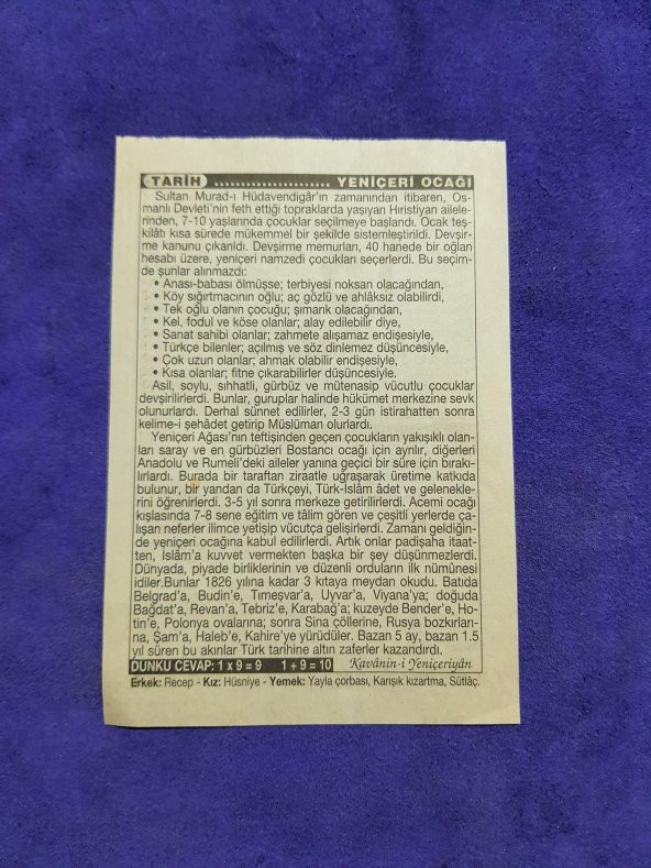15 Haziran 2003 Takvim Yaprağı - Nostaljik Koleksiyonluk Takvim Yaprağı - Resim 2