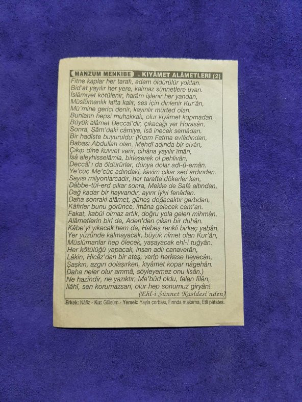 2 Ekim 2003 Takvim Yaprağı - Nostaljik Koleksiyonluk Takvim Yaprağı - Resim 2