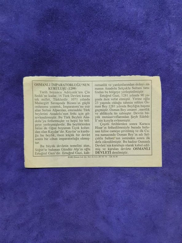 27 Ocak 2002 Takvim Yaprağı - Nostaljik Koleksiyonluk Takvim Yaprağı - Resim 2