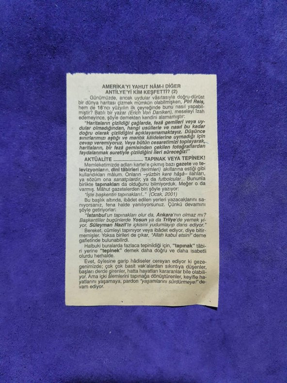 7 Mart 2002 Takvim Yaprağı - Nostalji Koleksiyonluk Takvim Yaprağı A - Resim 2