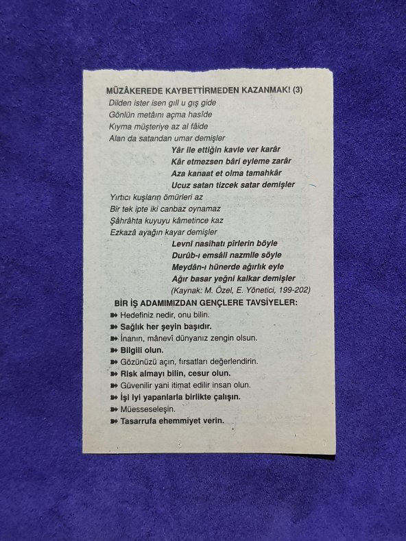 7 Nisan 2002 Takvim Yaprağı - Nostalji Koleksiyonluk Takvim Yaprağı A - Resim 2