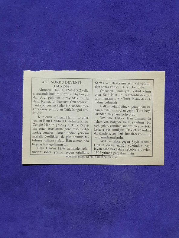 20 Mayıs 2002 Takvim Yaprağı - Nostalji Koleksiyonluk Takvim Yaprağı - Resim 2