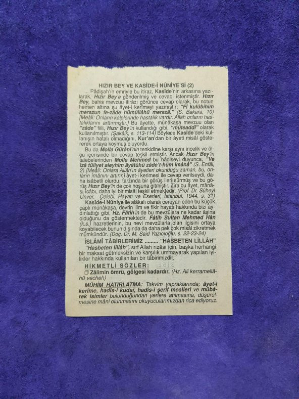 1 Haziran 2002 Takvim Yaprağı - Nostalji Koleksiyonluk Takvim Yaprağı - Resim 2