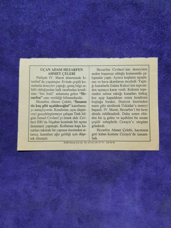 16 Haziran 2002 Takvim Yaprağı - Nostalji Koleksiyonluk Takvim Yaprağı A - Resim 2