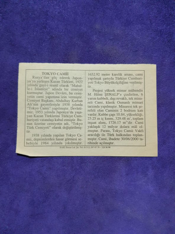 30 Haziran 2002 Takvim Yaprağı - Nostalji Koleksiyonluk Takvim Yaprağı A - 2