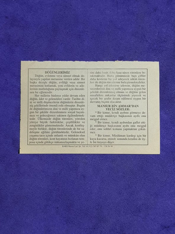19 Temmuz 2002 Takvim Yaprağı - Nostalji Koleksiyonluk Takvim Yaprağı A - 2