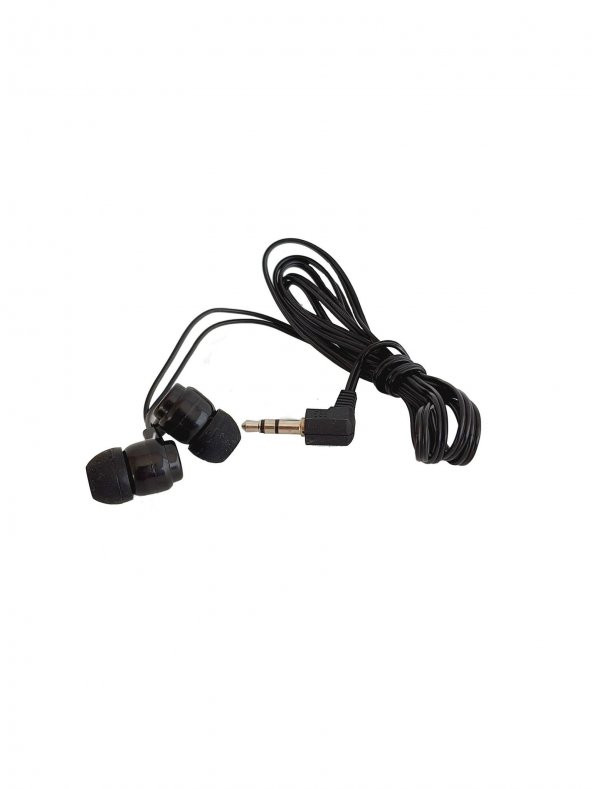 Kulak İçi Kablolu Seyahat Kulaklığı 3.5mm