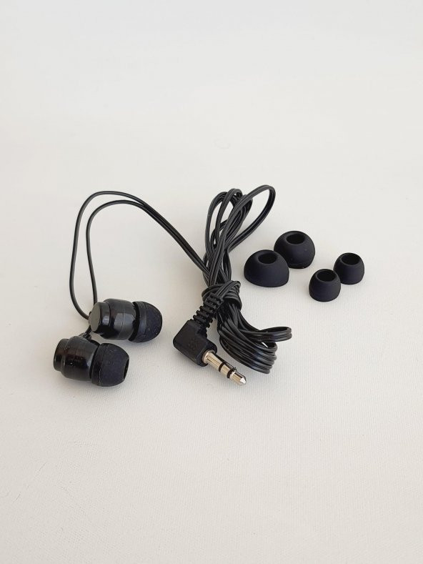 Kulak İçi Kablolu Seyahat Kulaklığı 3.5mm - 2