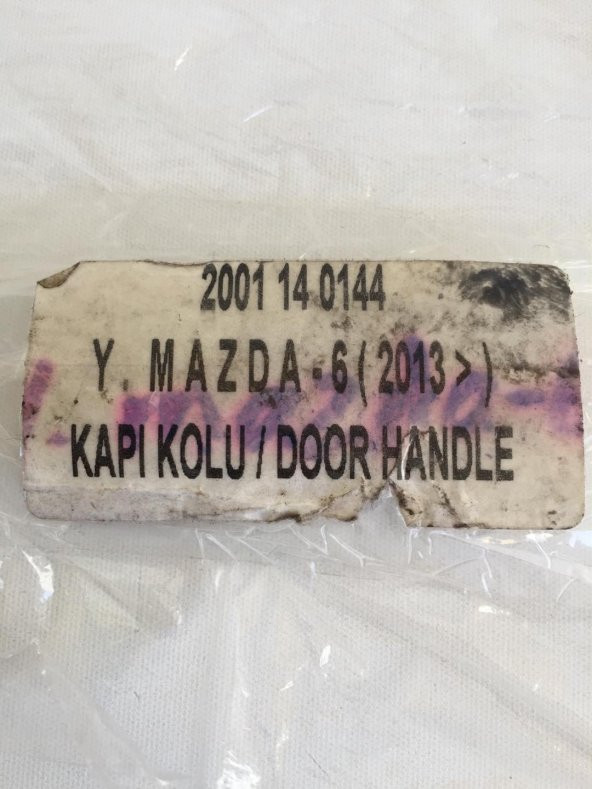 Mazda 6 Krom Kapı Kolu 4 Kapı +2013 - 10