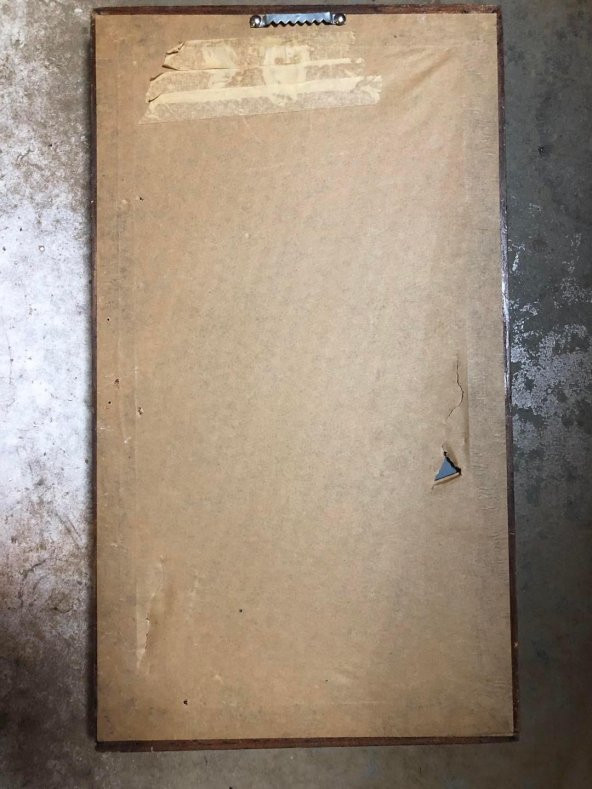 Vintage Ahşap Çerçeveli İşlemeli Ayna 48,5x27 cm - Dekoratif Ayna - 5