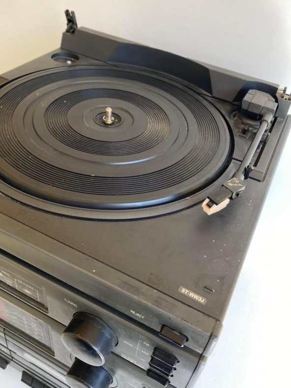 Sanyo DC-X100 Radyo Kaset Pikap Çalar Müzik Seti 2. El B10 - 5
