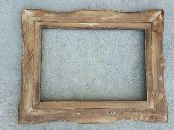 Dekoratif İşlemeli Ahşap Çerçeve 92x73cm 005 - Resim 8