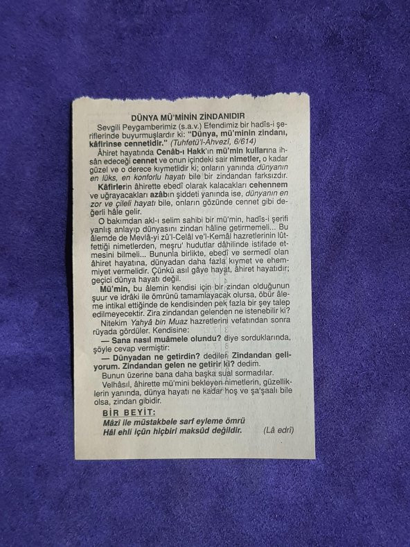 11 Aralık 2002 Takvim Yaprağı - Nostalji Koleksiyonluk Takvim Yaprağı - 2
