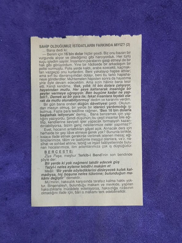 13 Aralık 2002 Takvim Yaprağı - Nostalji Koleksiyonluk Takvim Yaprağı - Resim 2