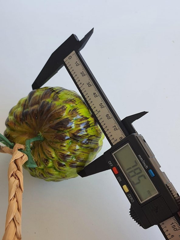 Yapay Enginar - Dekoratif Dal Meyve Sebze (1 Salkım) - Resim 7