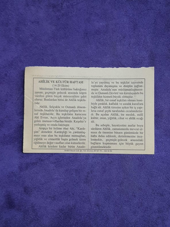14 Ekim 2002 Takvim Yaprağı - Nostalji Koleksiyonluk Takvim Yaprağı A - Resim 2