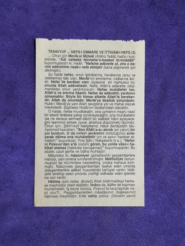 19 Eylül 2002 Takvim Yaprağı - Nostalji Koleksiyonluk Takvim Yaprağı - Resim 2