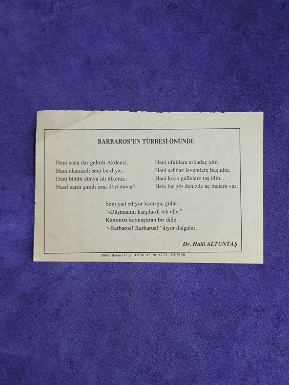 20 Eylül 2002 Takvim Yaprağı - Nostalji Koleksiyonluk Takvim Yaprağı A - Resim 2