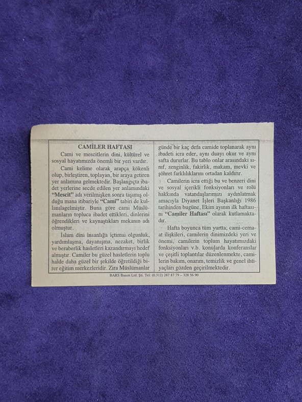 1 Ekim 2002 Takvim Yaprağı - Nostalji Koleksiyonluk Takvim Yaprağı A - Resim 2