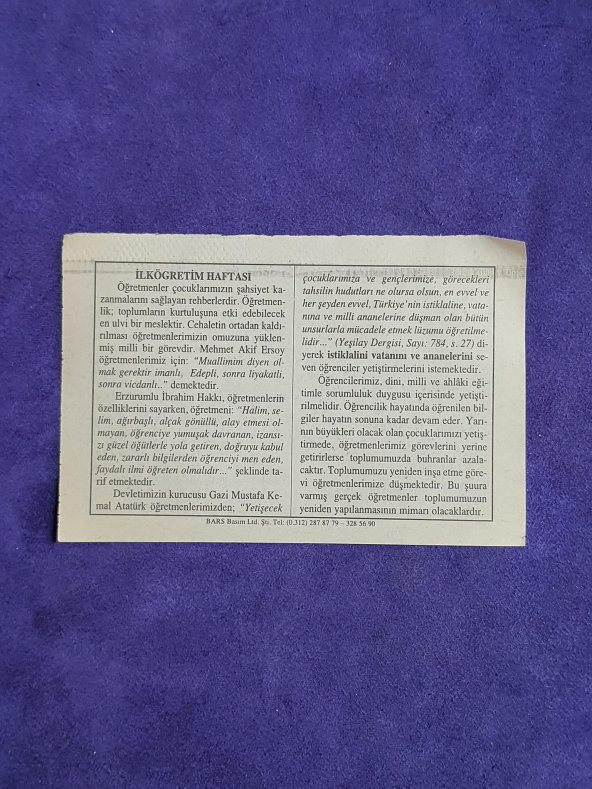 16 Eylül 2002 Takvim Yaprağı - Nostalji Koleksiyonluk Takvim Yaprağı A - Resim 2