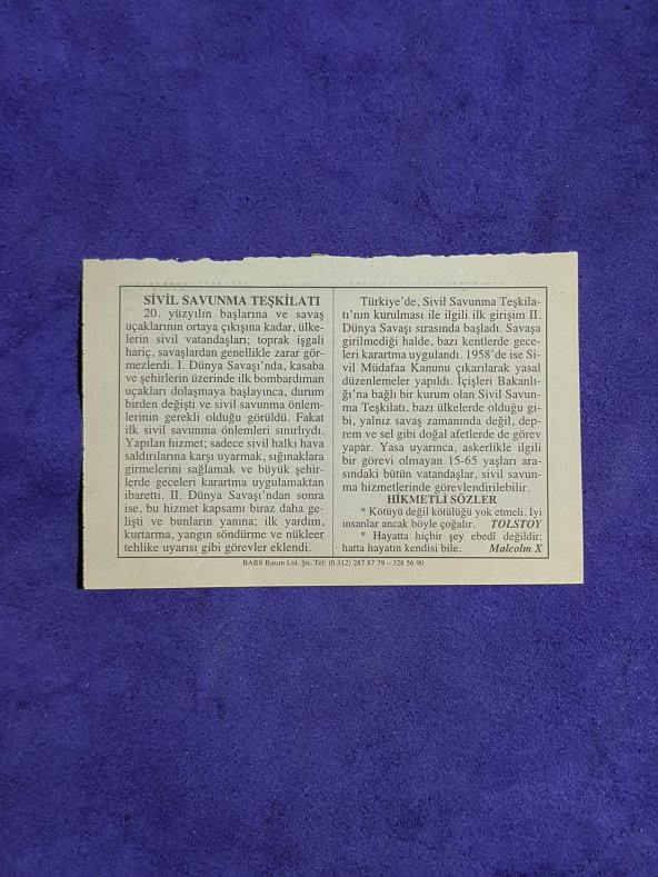 18 Ağustos 2002 Takvim Yaprağı - Nostalji Koleksiyonluk Takvim Yaprağı A - Resim 2