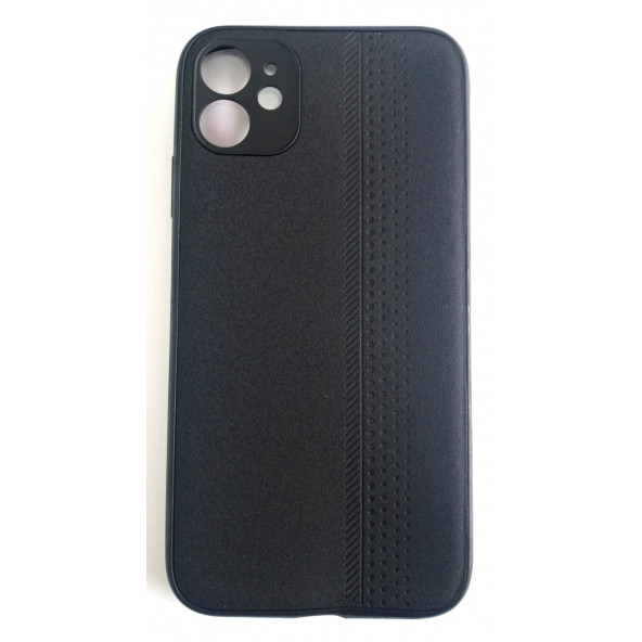 Apple iphone 11 Deri Görünümlü Spor Yumuşak Kılıf - 2