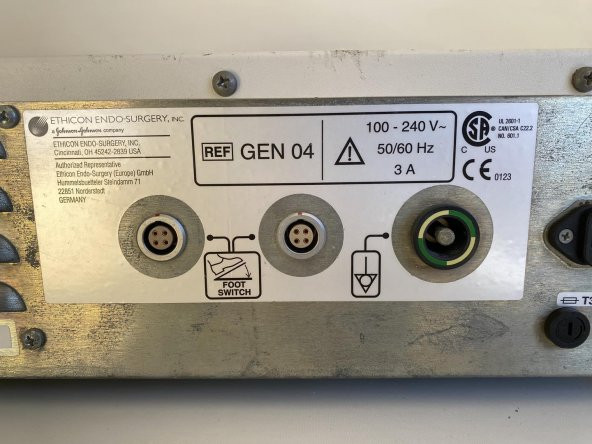 Ethicon Generator 300 Ultrasizyon Harmonik Neşter GEN 04 2.El - 8