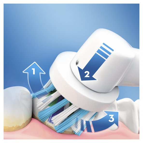 Oral-B D100 Vitality Cross Action Şarjlı Diş Fırça - 4