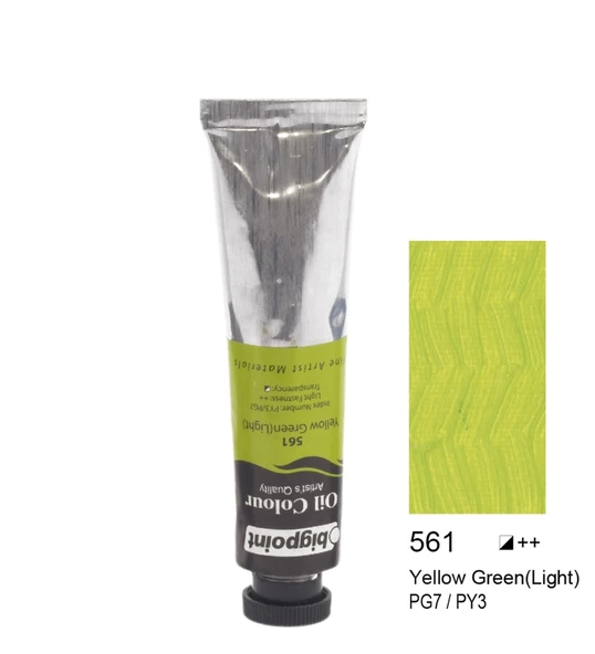 Bigpoint Yağlı Boya 45 Ml Yellow Green Light 561