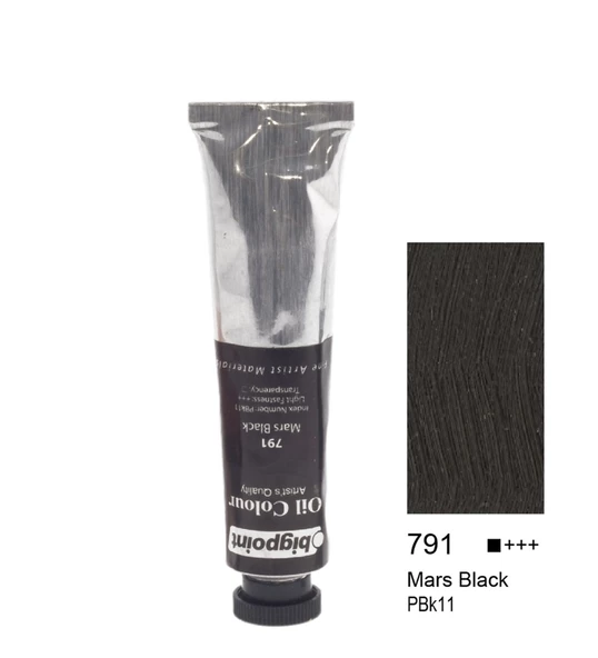 Bigpoint Yağlı Boya 45 Ml Mars Black 791