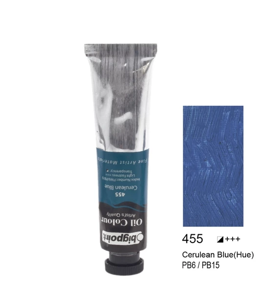 Bigpoint Yağlı Boya 45 Ml Cerulean Blue 455