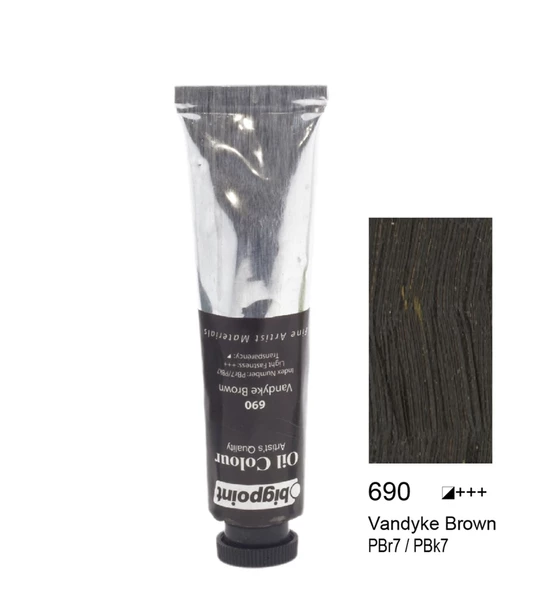 Bigpoint Yağlı Boya 45 Ml Vandyke Brown 690