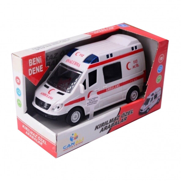 PİLLİ VE IŞIKLI AMBULANS ARABA - 3