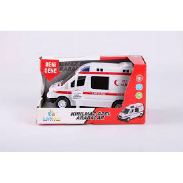 PİLLİ VE IŞIKLI AMBULANS ARABA - 4