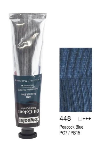 Yaglı Boya 45ml 448 Peacock Blue