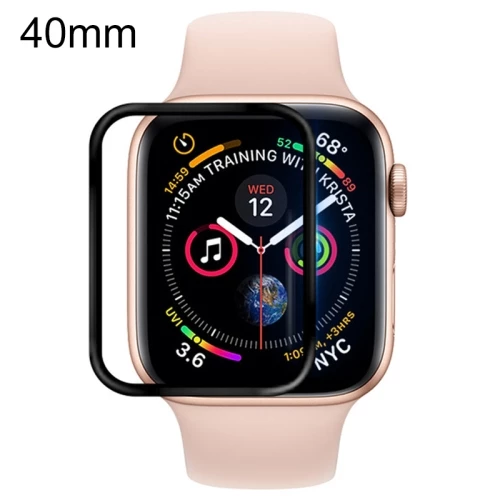 Apple Watch 5-4 40mm 3D PMMA Kavisli Full Cam Ekran Koruyucu