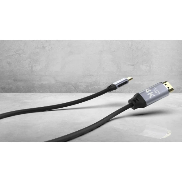 İnca Type C To Hdmi 4k Altın Uçlu Kablo 2 Metre - 8