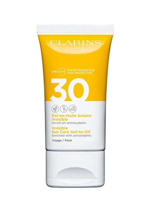 Clarins Invisible Sun Care Gel To Oil SPF30 50 ml